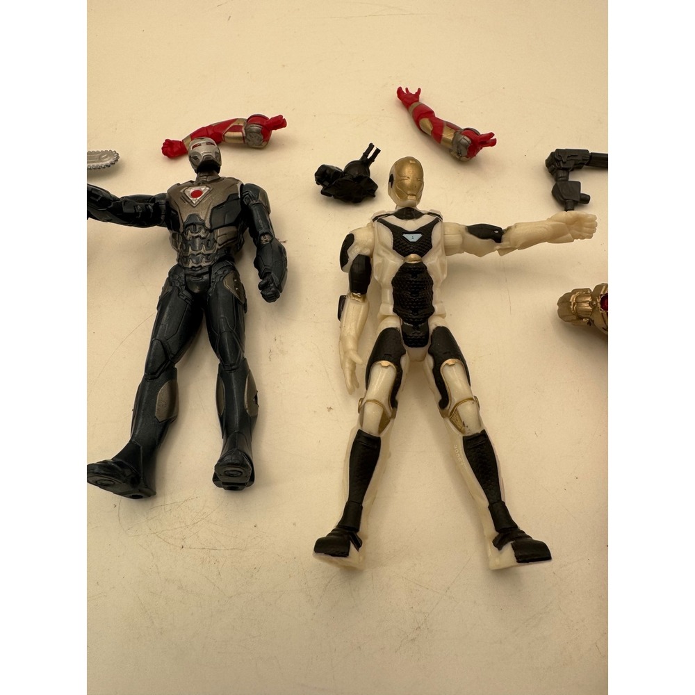Marvel Avengers Action Figure Lot Iron Man Patriot‎ War Machine Figures - Picture 4 of 5